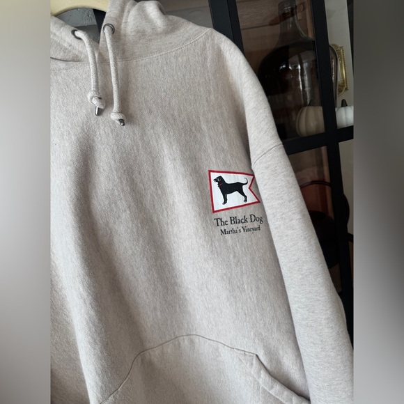 The Black Dog Martha’s Vineyard MV Homeport Heavyweight Hoodie sweatshirt taylor - Picture 7 of 10
